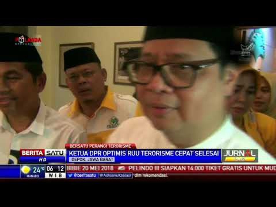Airlangga Hartarto: Sel Tahanan Khusus Teroris Tidak Masuk RUU