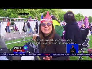 Jelang Royal Wedding Ratusan Warga Menginap di Sekitar Kastil - NET 12
