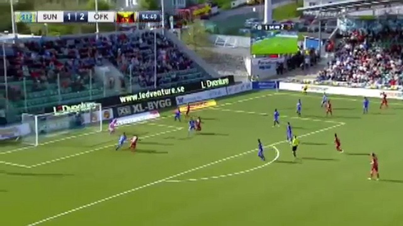 Sundsvall 1:3 Ostersunds (Sweden. Allsvenskan. 17 May 2018)