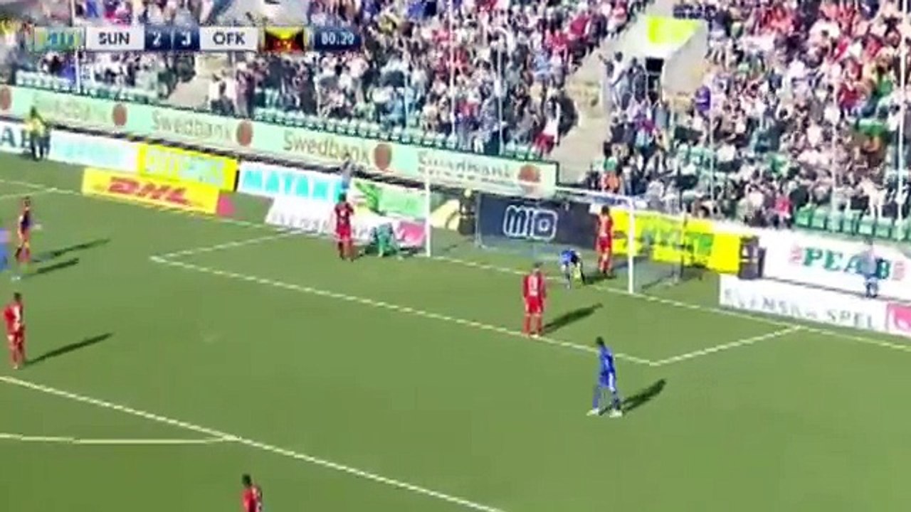 Sundsvall 2:3 Ostersunds (Sweden. Allsvenskan. 17 May 2018)