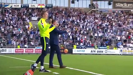 Norrkoping 4:2 Dalkurd  (Sweden. Allsvenskan. 17 May 2018)