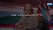 'Be Unique.Be Remembered' - APJ Abdul Kalam Inspirational Speech video | Career | Forever Explorer