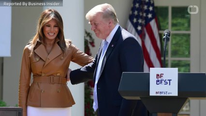 Trump Spells His Wife's Name "Melanie" In Tweet Welcoming Her Home From Hospital