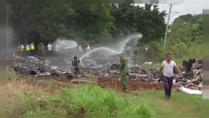 Hallada una caja negra del avión accidentado en Cuba