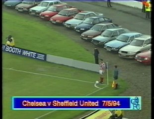Chelsea - Sheffield United 07-05-1994 Premier League