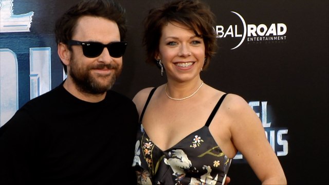 Charlie Day and Mary Elizabeth Ellis Hotel Artemis Los Angeles Premiere