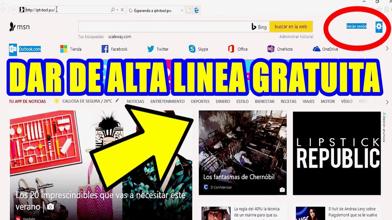 Dar de alta Linea Gratuita