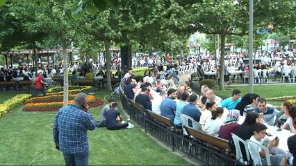 Tarihi Fındıkzade Çukurbostan’da iftar çoşkusu