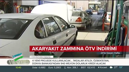 Akaryakıt zammına ÖTV indirimi