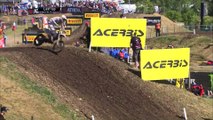 Matteo Guadagnini & Rene Hofer Battle for 1st - EMX125 Presented by FMF Racing Race 2 - Germany