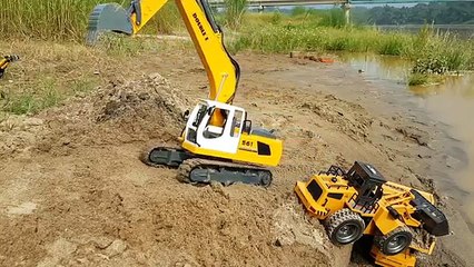 Truck, excavator, dump truck for kids videos | Car toys | Bi Bi Kids.