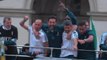 Buffon given emotional send off in Juve bus parade