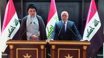 - Irak Başbakanı İbadi ve Mukteda Es-Sadr’dan koalisyon sinyali