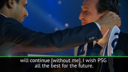 I wish PSG every success for the future - Emery