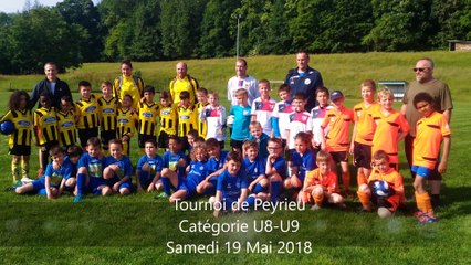 TOURNOI U8-U9 à Peyrieu le samedi 19/05/2018
