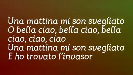 Maître Gims Vitaa Dadju - Bella Ciao ( Paroles × musique )