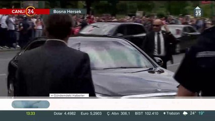 Cumhurbaşkanı Erdoğan Bosna Hersek'te