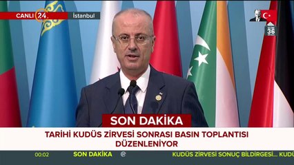 Cumhurbaşkanı Erdoğan, konu Filistin ve Kudüs olduğunda