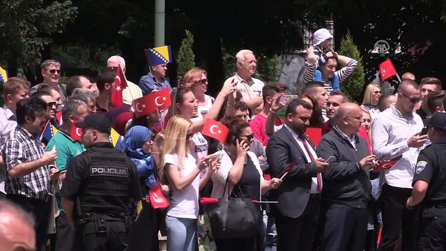 Cumhurbaşkanı Erdoğan, Bosna Hersek'e geldi (2) - SARAYBOSNA