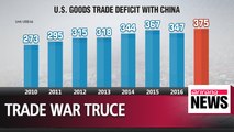 U.S. and China reach 'consensus' on reducing trade gap