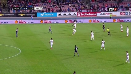 FABIAN MONZON UNIVERSIDAD DE CHILE 1X2 PALESTINO CAMPEONATO CHILENO 2018