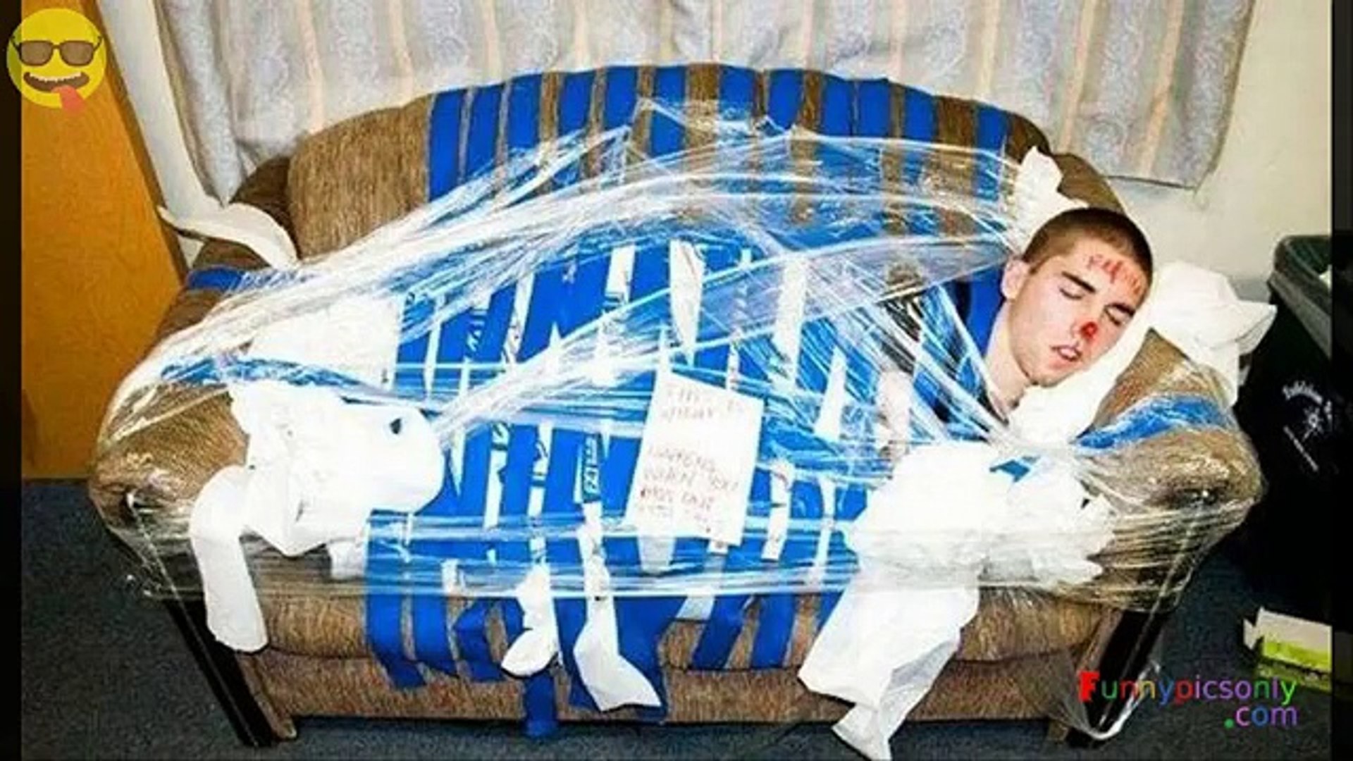 Funny passed out pranks