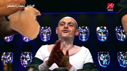 3-شاهد حصريا لأول مرة مراحل تحول رامز جلال إلى هيكتور كوبر