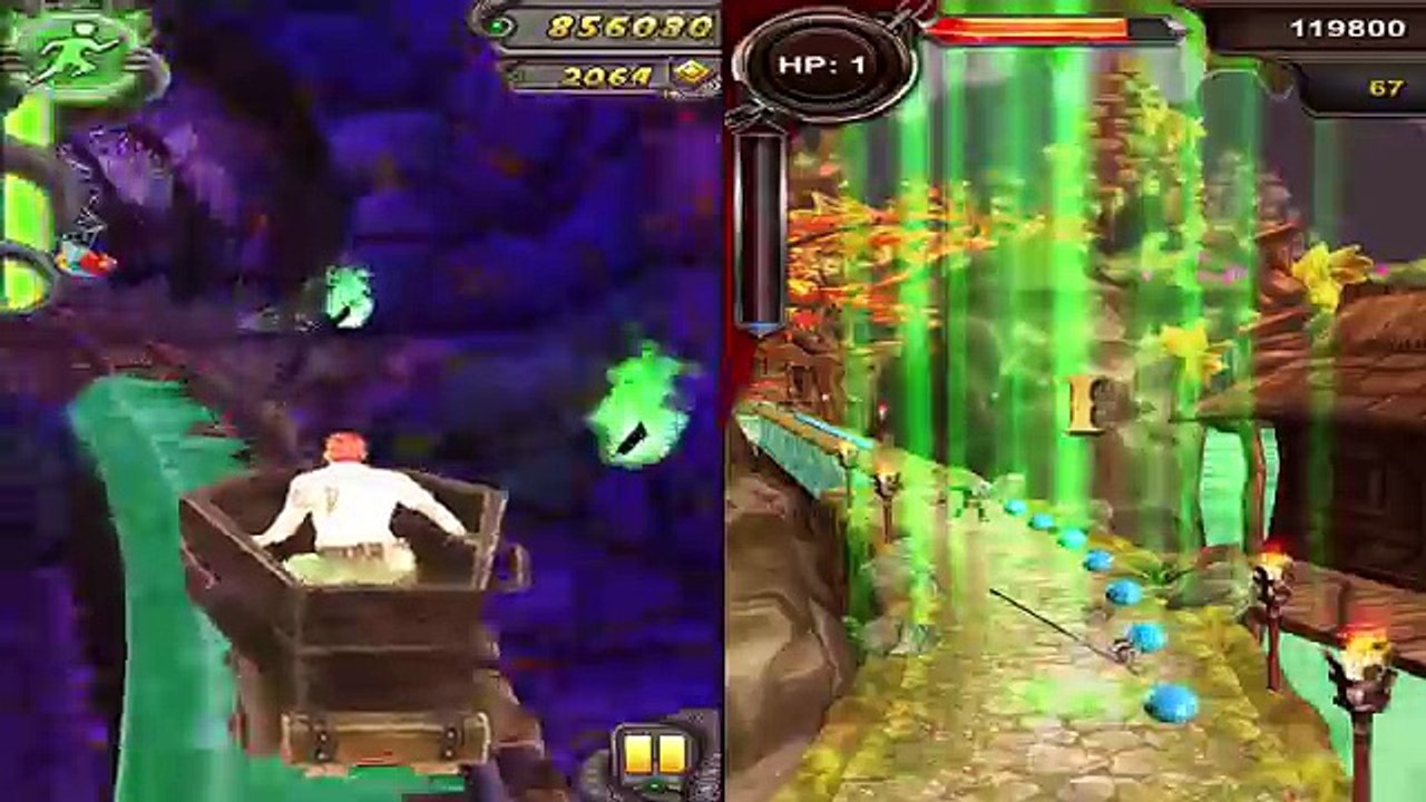 Temple Run 2 All 4 Maps Vs Temple Endless Run 3D Epic Run Full Gameplay