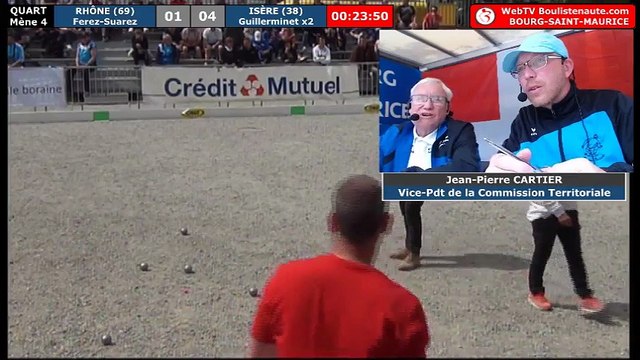 Championnats Régionaux Rhône-Alpes 2018 : Quart mixte Rhône VS Isère