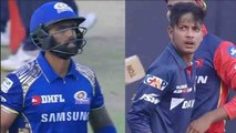 IPL 2018 : Sandeep Lamichchane dismisses Surya Kumar Yadav for 12 runs | वनइंडिया हिंदी