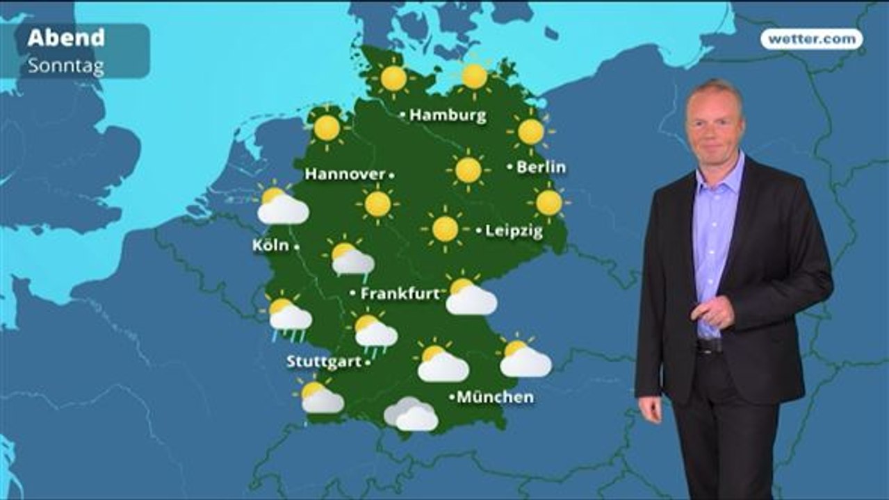 Das Wetter in Deutschland am 20. Mai 2018