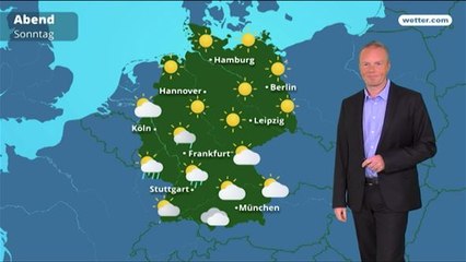 Das Wetter in Deutschland am 20. Mai 2018