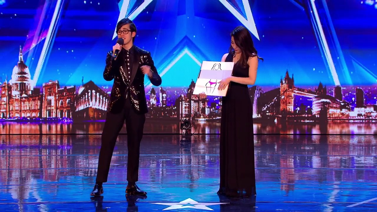 Watch Sora’s clothes magically DISAPPEAR ! | Auditions | BGT 2018