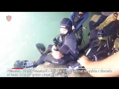 Vijojnë kërkimet për gjetjen e trupit të 20-vjeçarit, devijohet lumi në Shpellën e Pëllumbasit