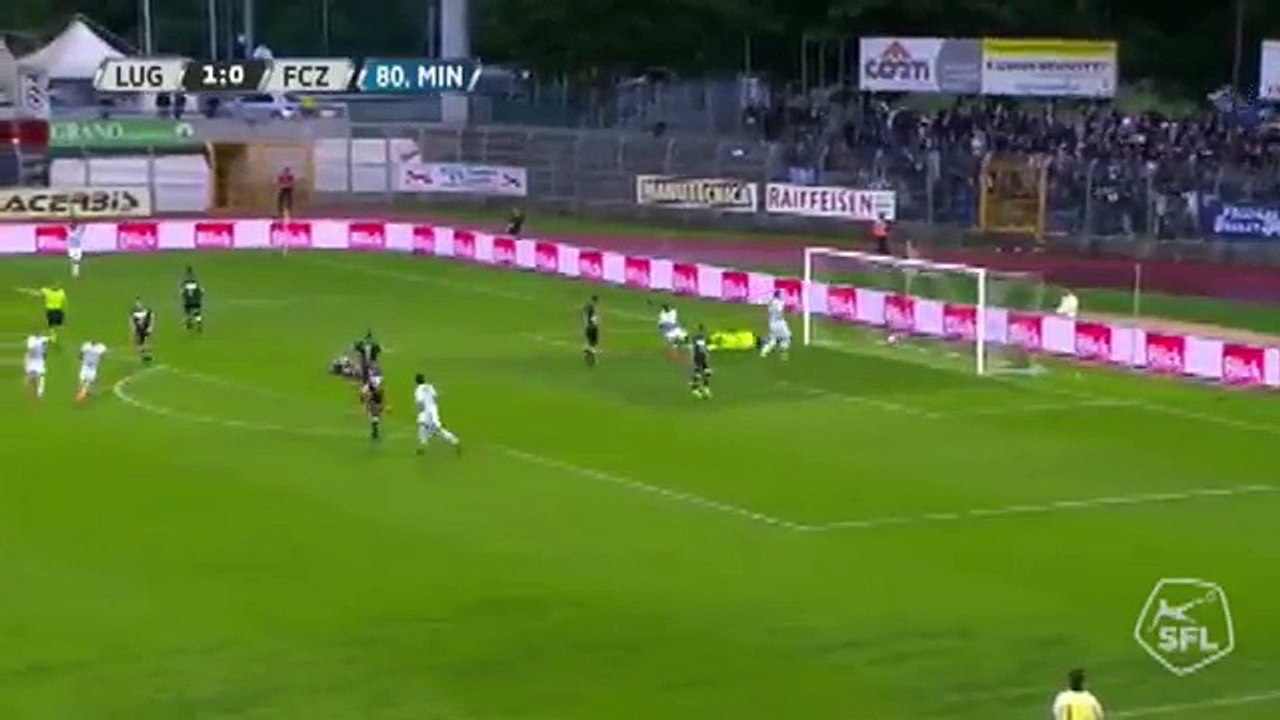 Lugano 1:1 Zurich (Switzerland. Super League. 19 May 2018)