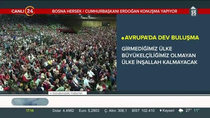Cumhurbaşkanı Erdoğan, Bosna Hersek'te