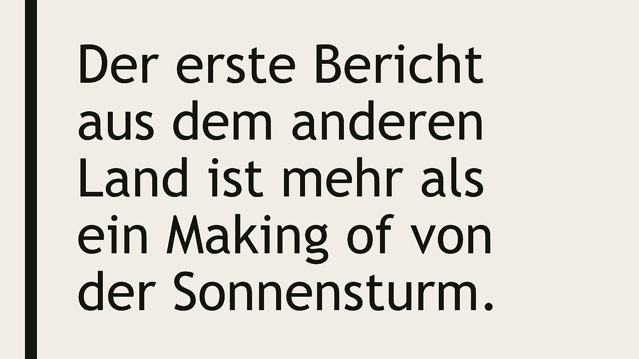 Spoiler #6 Der erste Bericht aus dem anderen Land (die Netzpolitik)