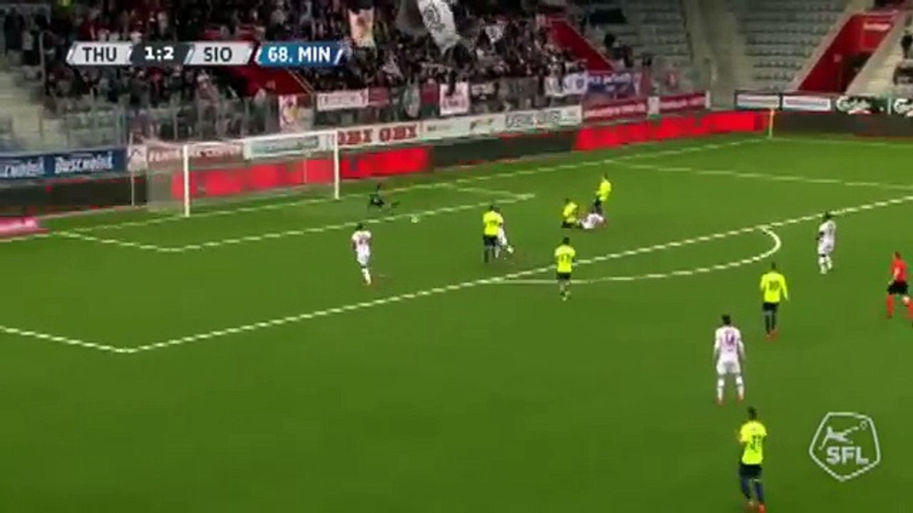 Thun 1:3 Sion (Switzerland. Super League. 19 May 2018)