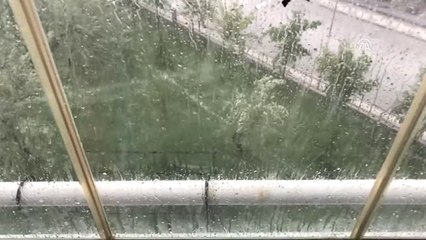 Başkentte Kuvvetli Sağanak - Gölbaşı'da Dolu Yağışı (8)