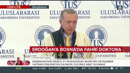 Cumhurbaşkanı Erdoğan Bosna'da
