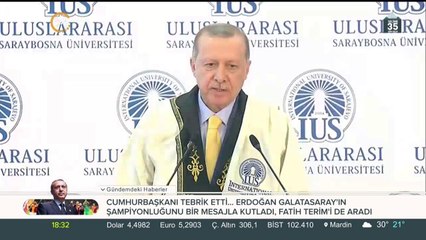 Cumhurbaşkanı Erdoğan Bosna'da
