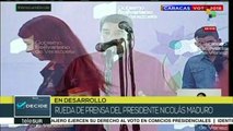 Nicolás Maduro ofrece declaraciones tras ejercer su derecho al voto