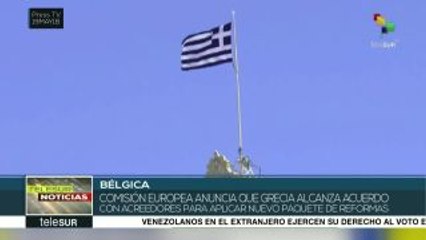 Grecia alcanza acuerdo con acreedores para aplicar nuevas reformas