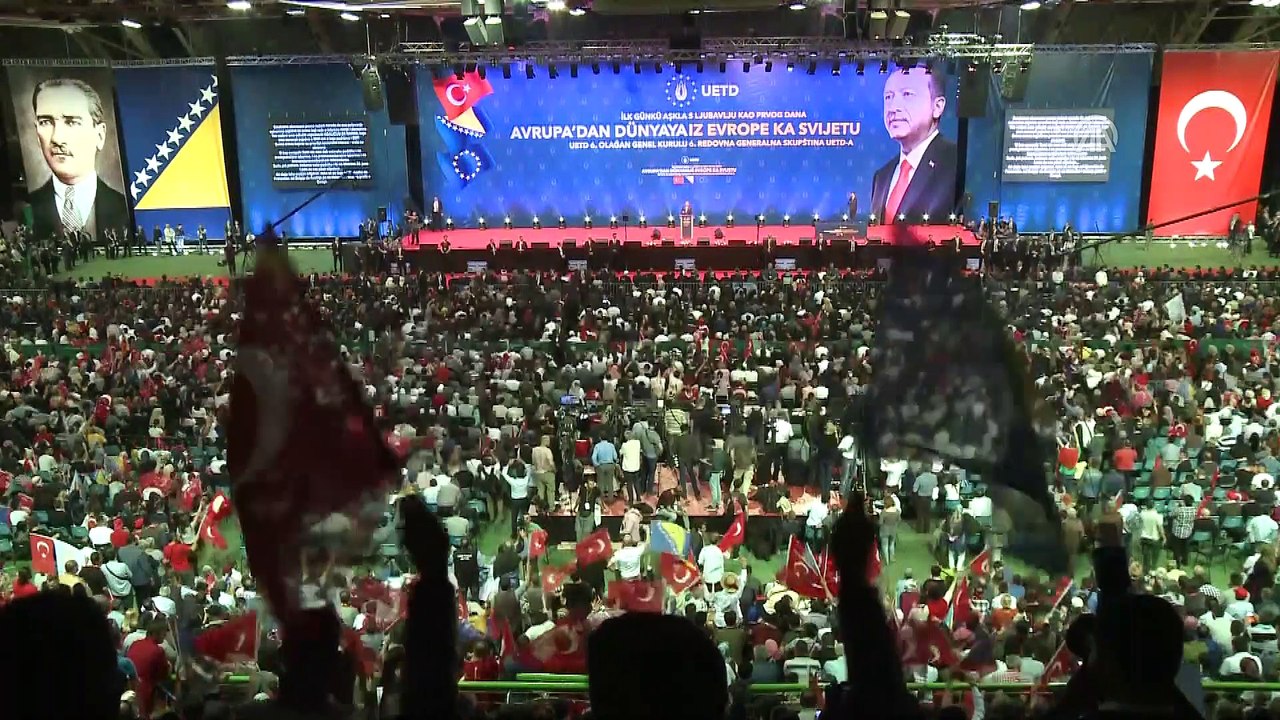 Cumhurbaşkanı Erdoğan: 'Yerli ve milli olan herkese kapımız açıktır' - SARAYBOSNA