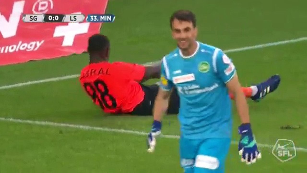 Sankt Gallen 0:1 Lausanne (Switzerland. Super League. 19 May 2018)