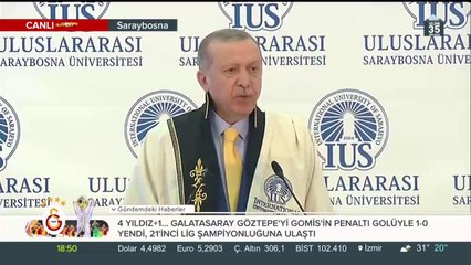 Cumhurbaşkanı Erdoğan Bosna'da