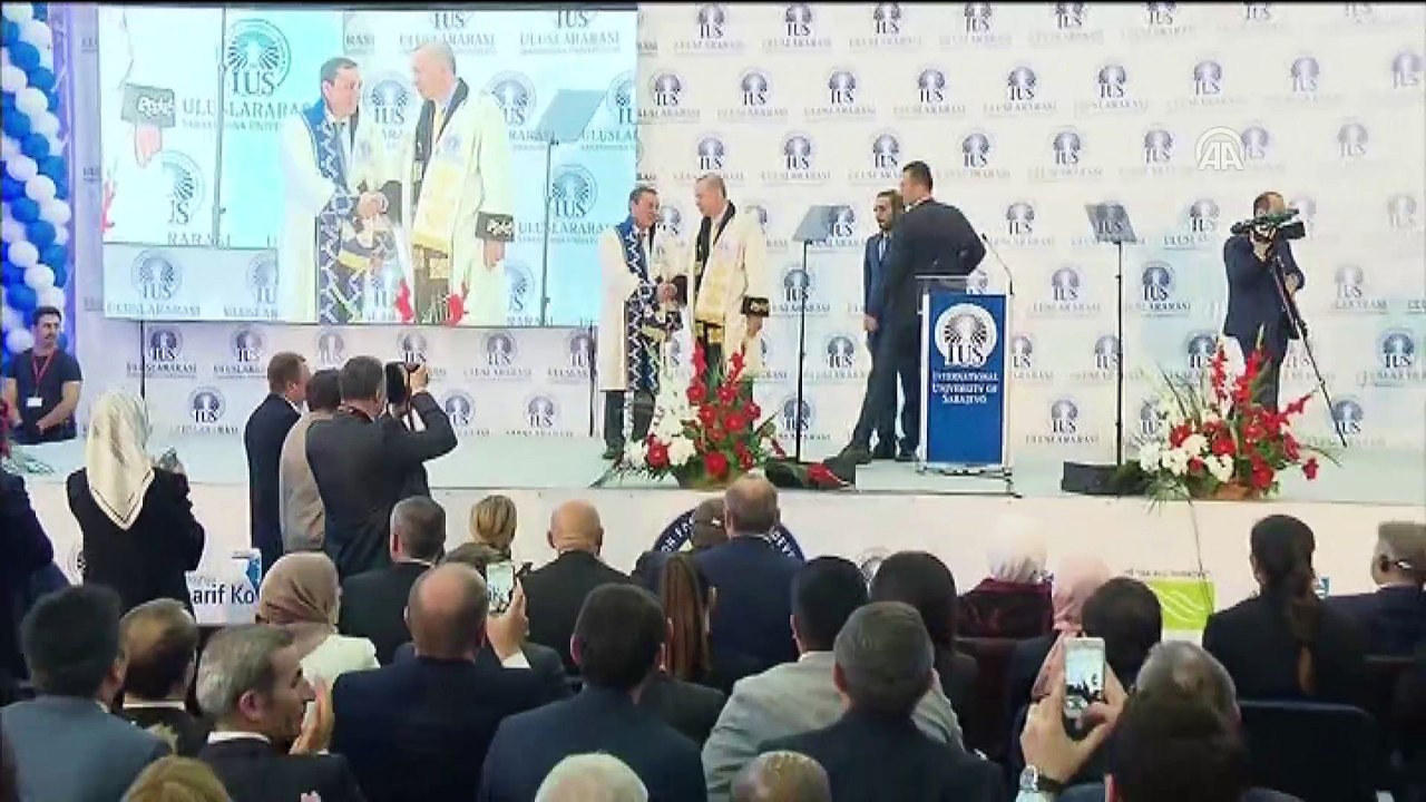 Cumhurbaşkanı Erdoğan'a fahri doktora - SARAYBOSNA