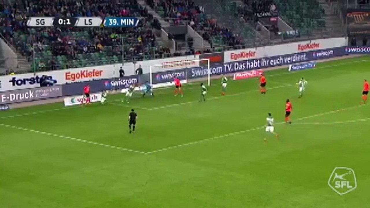 Sankt Gallen 0:2 Lausanne (Switzerland. Super League. 19 May 2018)