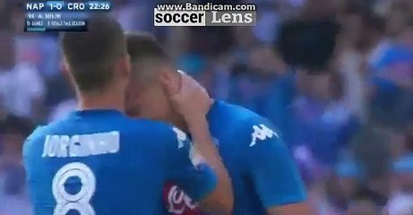 Arkadiusz Milik Goal HD - Napoli 1-0 Crotone 20.05.2018