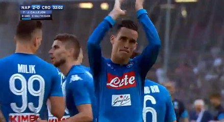 Napoli - Crotone 2-0 GOAL CALLEJON 20-05-2018